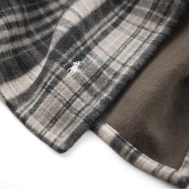 Polo Ralph Lauren Codrington Half Blanket - Cream image number 1